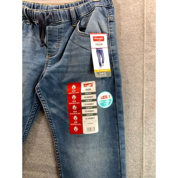 Wrangler Slim Fit 12 Husky Jeans - Picture 6 of 8